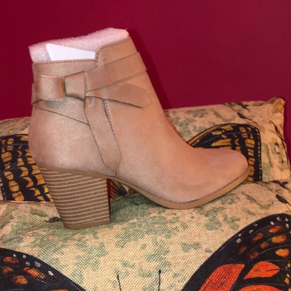 🚫SOLD OUT🚫 LAST ! Best Suede Side Knot Booties - Picture 3 of 8
